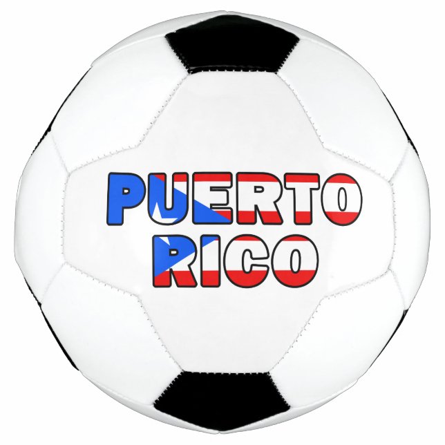Bola De Futebol Porto Rico (Frente)