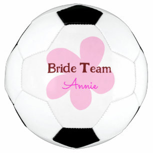 Bola De Futebol presente de madrinha de casamento simples minimali