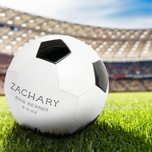 Bola De Futebol Presente Personalizado para o Portador do Anel de 