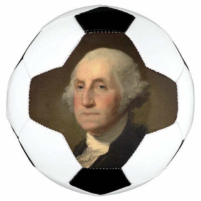 Bola De Futebol Presidente americano George Washington, Stuart (Frente)