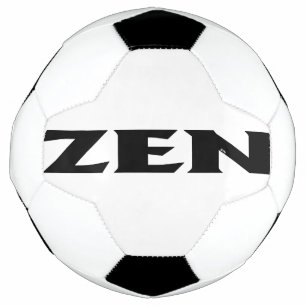 bola de futebol preto Zen