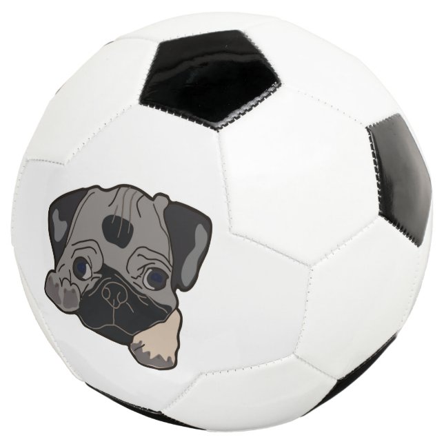 BOLA DE FUTEBOL PUG PUPPY (Três quartos)