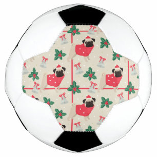 Bola De Futebol Puggy Natal Soccer Ball