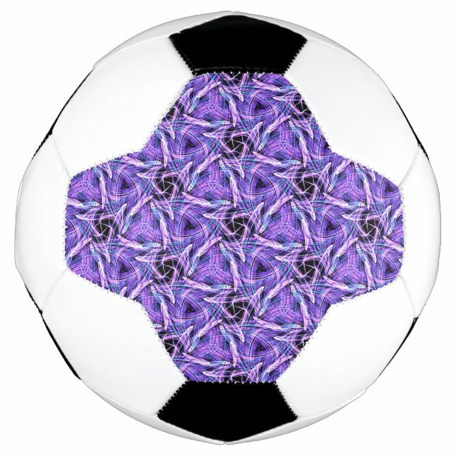 Bola De Futebol Pulso Violeta (Frente)