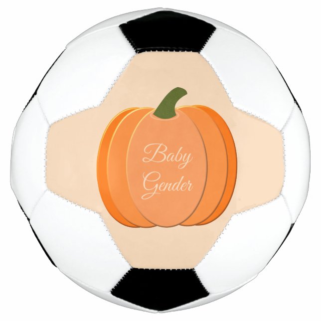 Bola De Futebol Pumpkin Neutro De Gênero Laranja Correto (Frente)