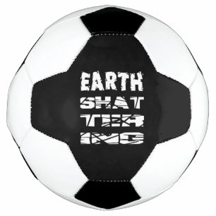 Bola De Futebol Quebramento da Terra