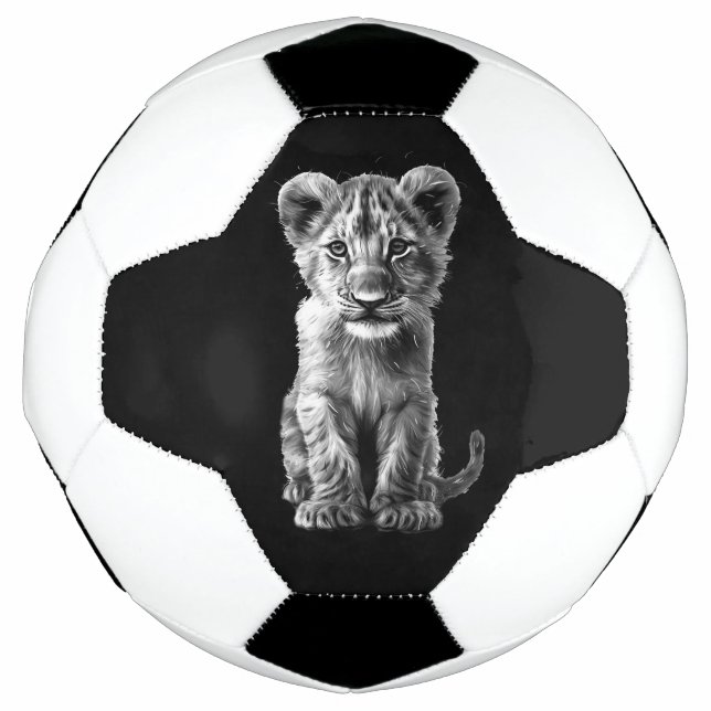 Bola De Futebol Querida, Cinza de gatos grandes (Frente)