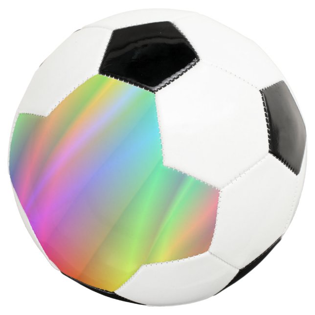 Bola De Futebol Rainbow Rain (Três quartos)