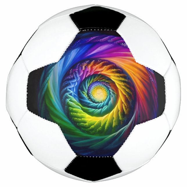 Bola De Futebol Rainbow Spiral Out (Frente)