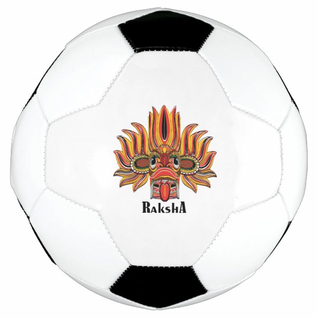 Bola De Futebol Raksha Mask (Frente)