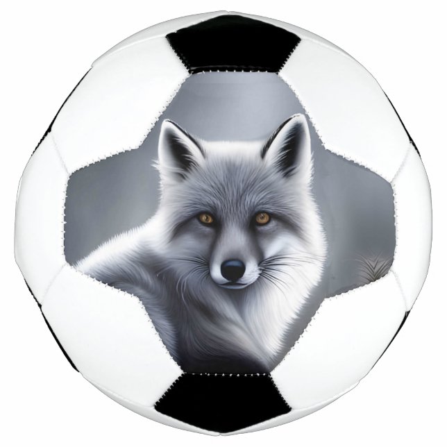 Bola De Futebol Raposa Ártica Gorda (Frente)