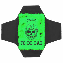 Bola De Futebol Rebelião vermelha... Crânio de jogador de futebol