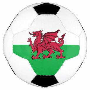 Bola De Futebol Red Dragon Celtic Flag & Welsh