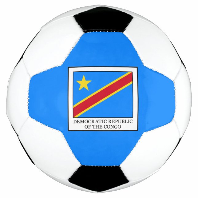 Bola De Futebol República Democrática do Congo (Frente)