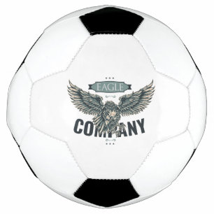 Bola De Futebol Retro Eagle Company Design Americano