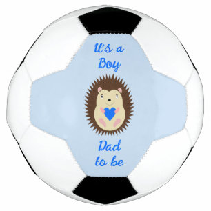 Bola De Futebol Revelação do Sexo do Bebê Menino Azul Coraçãoouriç