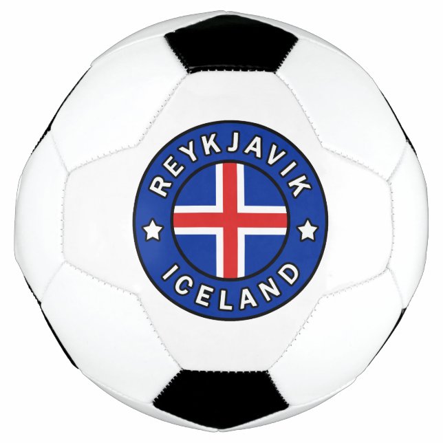 Bola De Futebol Reykjavik Islândia (Frente)