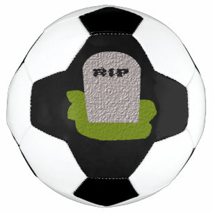 Bola De Futebol RIP Tombstone Ball