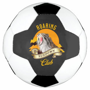 Bola De Futebol Roaring Sundown Club Sabertooth Tiger