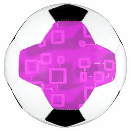Bola De Futebol Rosa Escuro
