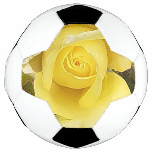 Bola De Futebol Rosebud Amarela