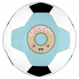 Bola De Futebol Rosquinha Kawaii