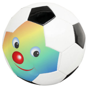 Bola De Futebol Rosto Palhaço