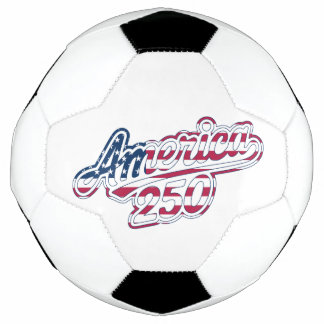 Bola De Futebol Roteiro de Bandeira da América 250 Semiquincentená
