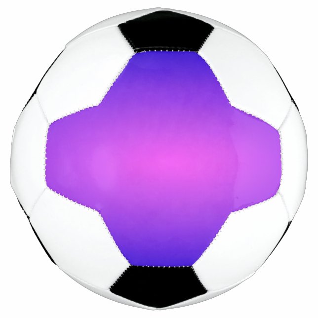 Bola De Futebol Roxo (Frente)
