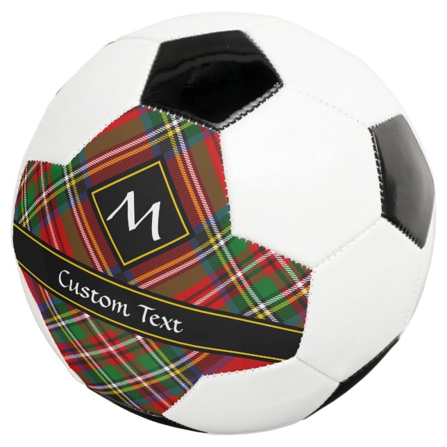 Bola De Futebol Royal Stewart Tartan (Três quartos)