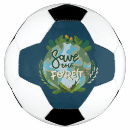 Bola De Futebol Salvar a Floresta