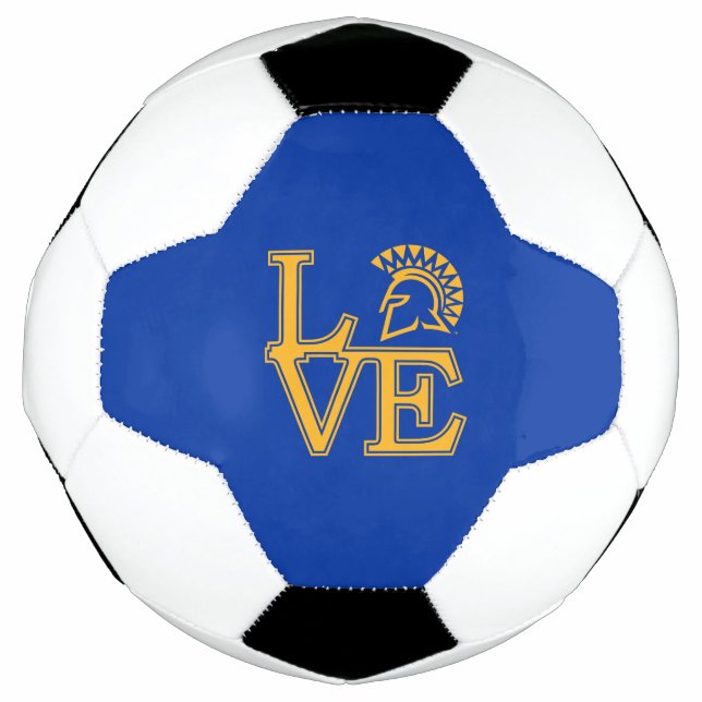 Bola De Futebol San Jose State Love (Frente)