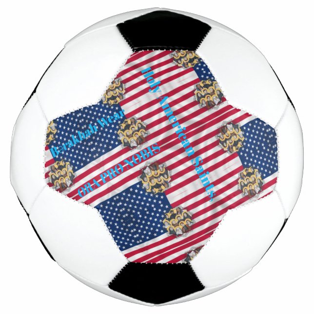 Bola De Futebol Santos Americanos (Frente)