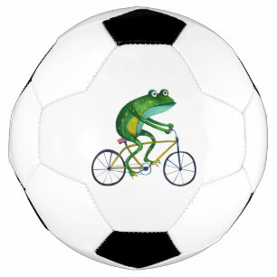Bola De Futebol Sapo Na Bicicleta