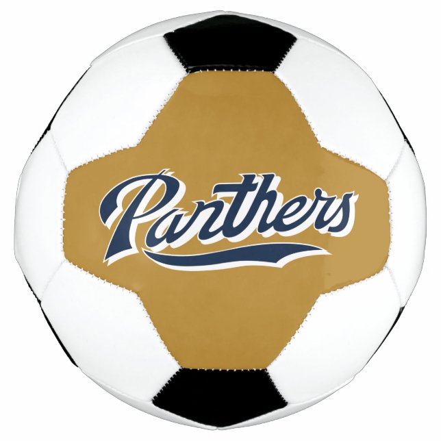 Bola De Futebol Script de Panteras FIU (Frente)