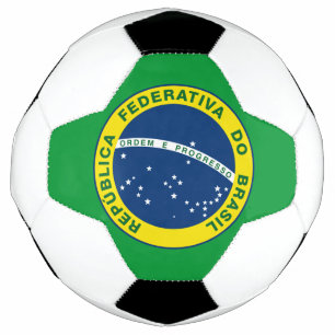 Bola De Futebol selo nacional do brasil