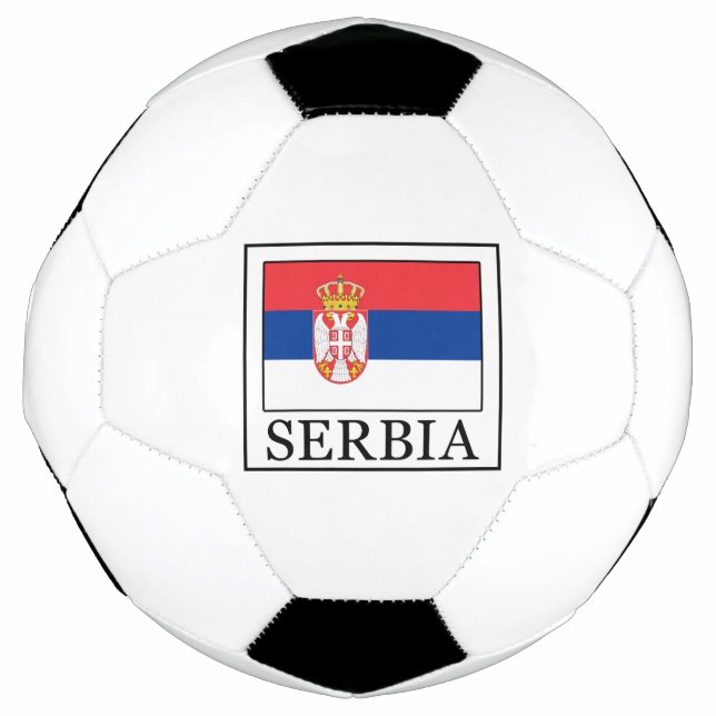 Bola De Futebol Sérvia (Frente)