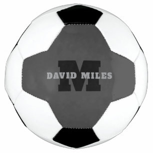 Bola De Futebol Seu Nome ou Nome da Empresa Moderno Masculino Ci
