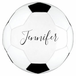 Bola De Futebol Seu nome | Script Elegante