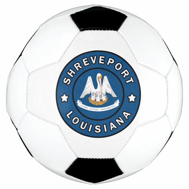 Bola De Futebol Shreveport Louisiana (Frente)