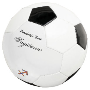 Bola De Futebol Símbolo Zodiac Sagittarius Elemento por K. Yoncich