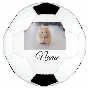 Bola De Futebol Simple colorful animal add name photo custom throw