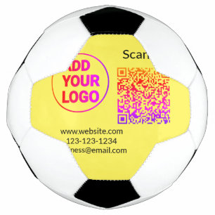 Bola De Futebol Simples código q r adicionar logotipo nome de códi