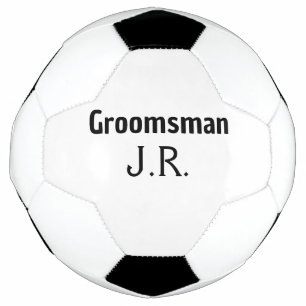 Bola De Futebol SIMPLES MINIMAL adicione seu nome personalizado pa
