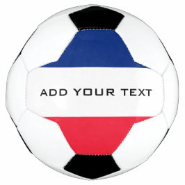 Bola De Futebol Sinalizador da França Personalizado