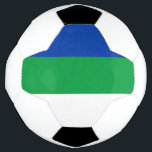 Bola De Futebol Sinalizador da República do Komi<br><div class="desc">Bandeira Patriótica da República Komi.</div>