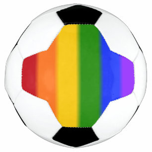 Bola De Futebol Sinalizador de Orgulho gay de queda