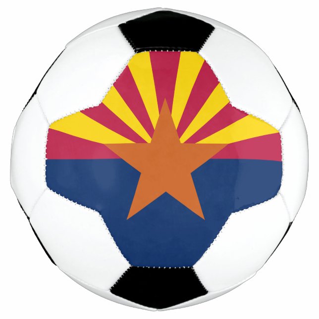 Bola De Futebol Sinalizador do Estado da arizona (Frente)