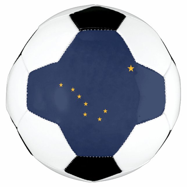 Bola De Futebol Sinalizador do Estado do Alasca (Frente)