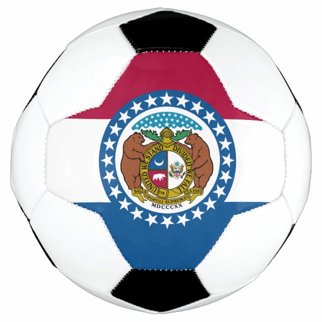 Bola De Futebol Sinalizador do Estado do Missouri (Frente)